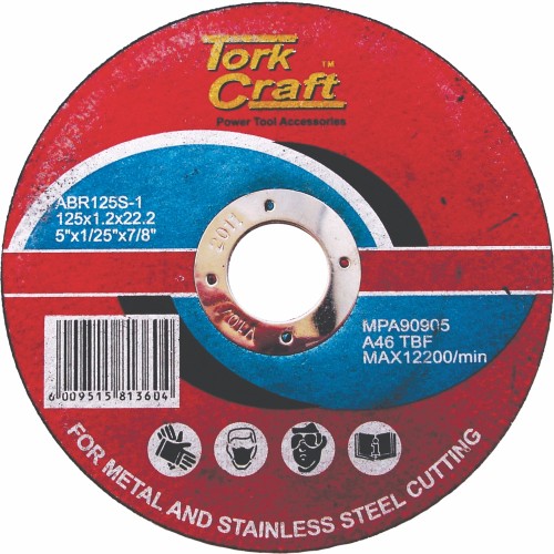 CUTTING DISC STEEL &AMP; SS 125 X 1.2 X 22.2MM