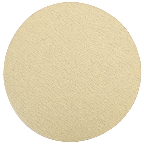 GOLD DISC (50 PIECES) 500 GRIT 150MM WITHOUT HOLE HOOK AND LOOP