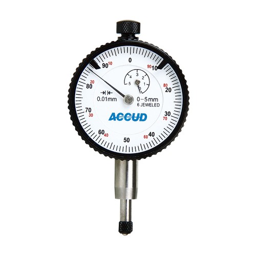 SHOCKPROOF DIAL INDICATOR FLAT BACK 5MM