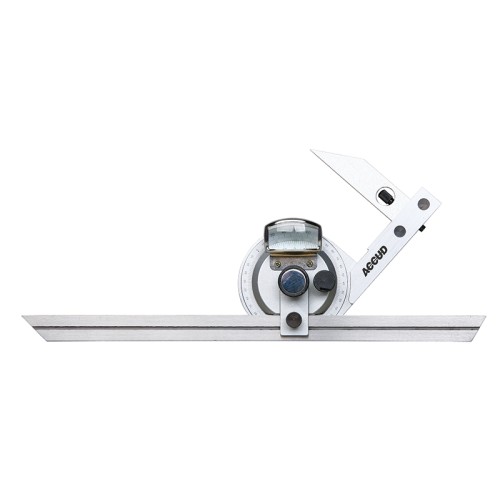 UNIVERSAL PROTRACTOR 360 DEG. S/STEEL 5' ACC. 5' GRAD.