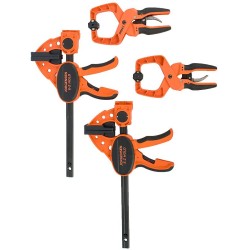 PONY JORGENSEN 4PC CLAMP SET 2 X 6" 150MM TRIG