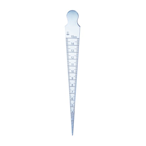 TAPER GAUGE 0.5-10MM 0.05MM GRAD. 0.05MM ACC. S/STEEL