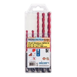 PROFI MULTICUT SDS DRILL BIT SET 5. 6 X 110MM 6. 8 10 MM X 160MM PROFI MULTICUT SDS DRILL BIT SET 5. 6 X 110MM 6. 8 10 MM X 160MM