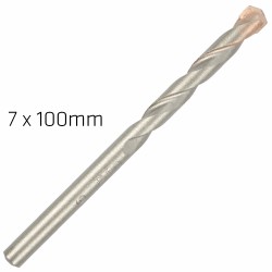 MASONRY DRILL BIT LONG LIFE 7 X 100MM MASONRY DRILL BIT LONG LIFE 7 X 100MM