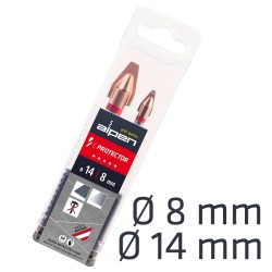 PORCELAIN C PROTECTOR DRILL BITS 14.0MM-8.0 MM PORCELAIN C PROTECTOR DRILL BITS 14.0MM-8.0 MM