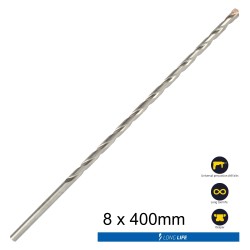 MASONRY DRILL BIT LONG LIFE 8  X 400MM MASONRY DRILL BIT LONG LIFE 8  X 400MM