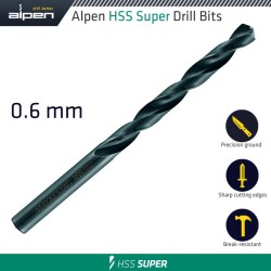 HSS SUPER DRILL BIT 0.6MM BULK HSS SUPER DRILL BIT 0.6MM BULK