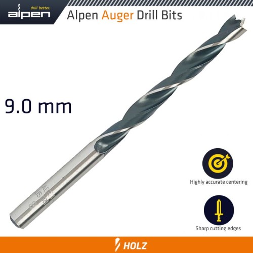 WOOD DRILL BIT 9 X 125MM