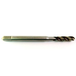 MACHINE TAP COBALT 5MM SPIRAL FLUTED IN POUCH 0.8MM PITCH MACHINE TAP COBALT 5MM SPIRAL FLUTED IN POUCH 0.8MM PITCH