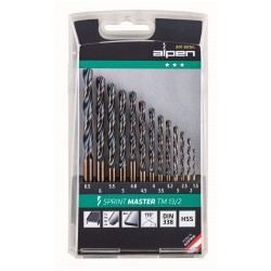 HSS SPRINT MASTER DRILL BIT SET 13 PIECE 1.5-6.5 3.2+4.8 TM13-2 HSS SPRINT MASTER DRILL BIT SET 13 PIECE 1.5-6.5 3.2+4.8 TM13-2