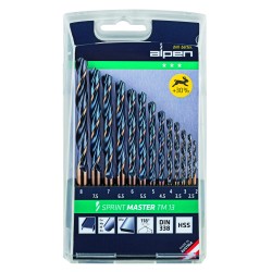 HSS SPRINT MASTER DRILL BIT SET 13 PIECE 2-8MM X 0.5 TM13 HSS SPRINT MASTER DRILL BIT SET 13 PIECE 2-8MM X 0.5 TM13