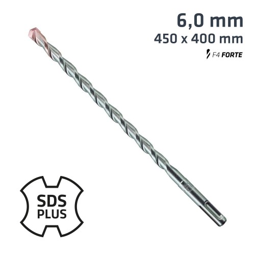 SDS PLUS DRILL BIT 450 X 400 6.0MM SDS PLUS DRILL BIT 450 X 400 6.0MM