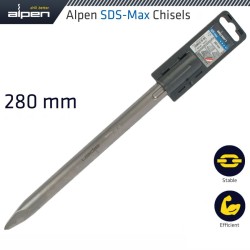 SDS MAX CHISEL POINTED 280MM SDS MAX CHISEL POINTED 280MM