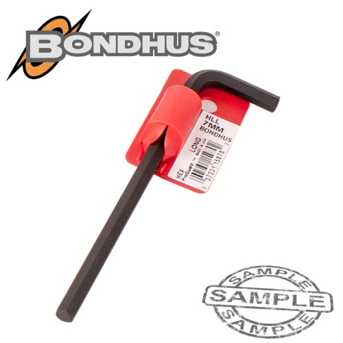 HEX END L-WRENCH 7.0MM PROGUARD SINGLE BONDHUS HEX END L-WRENCH 7.0MM PROGUARD SINGLE BONDHUS