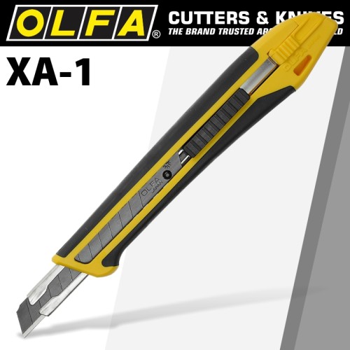 OLFA KNIFE XA1 9MM WITH ABB BLADE X-DESIGN SERIES SNAP OFF KNIFE CUTTE