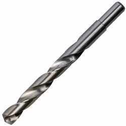DRILL HSS 15.0MM 135DEG 1/CARD REDUCED SHANK INDUSTRIAL BIT