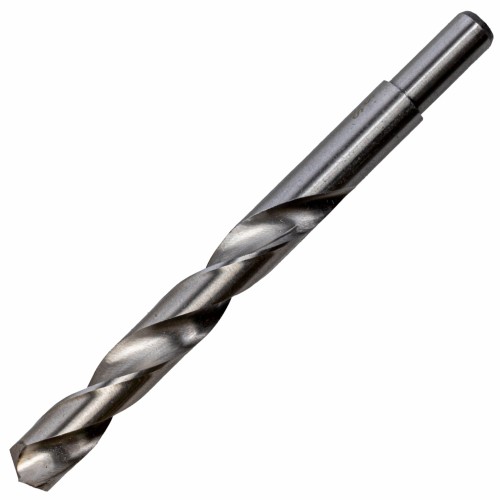 DRILL HSS 19.0MM 135DEG 1/CARD REDUCED SHANK INDUSTRIAL BIT