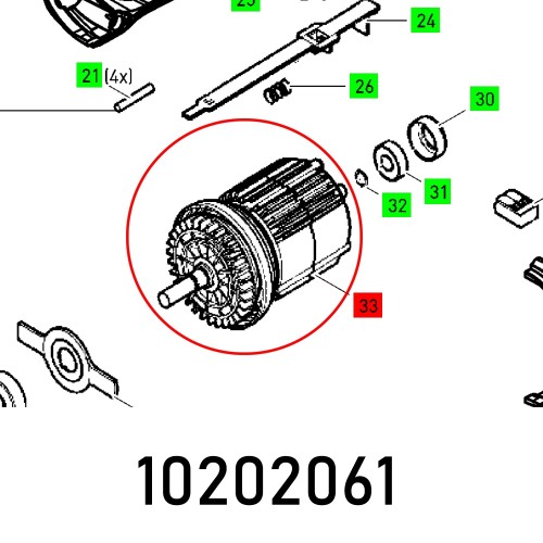 MOTOR  AGC 18