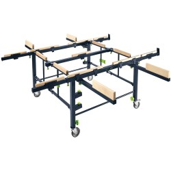 MOBILE SAW TABLE AND WORK BENCH STM 1800