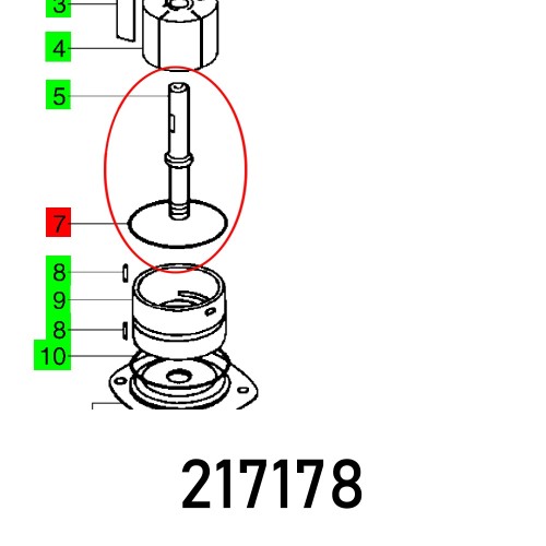 O-RING 51,5X1,5-FKM-82SHORE