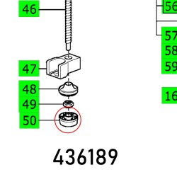 KNOB FRONT HAL KF 4 E KNOB FRONT HAL KF 4 E
