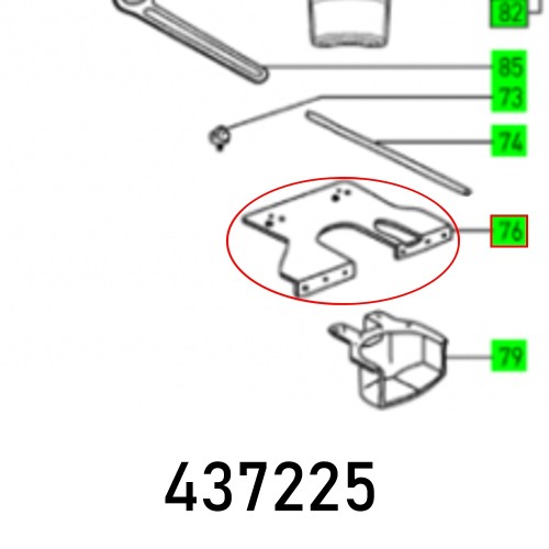 PLATE OF 1 E