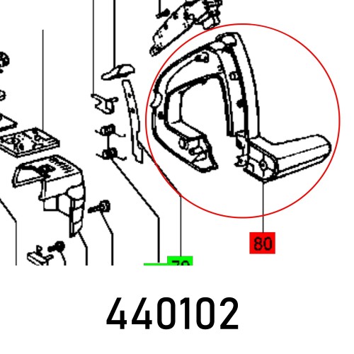 HOUSING ATF 55 E