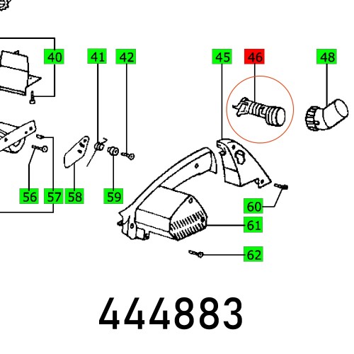 CHIP EJECTION EHL 65 EB