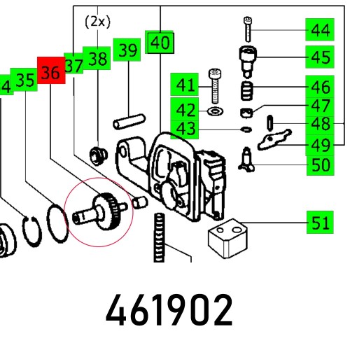 GEAR PF 1200 E
