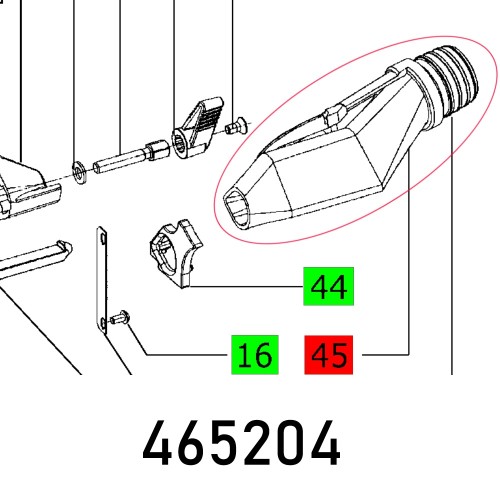 EXTRACTOR TUBE DF 500 Q