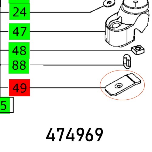 LUG SUPPORT MFT/3-ZK
