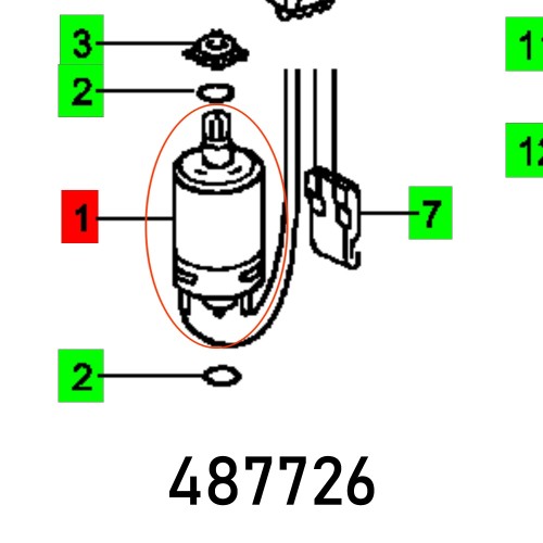 MOTOR CDD 12 (DM 42)
