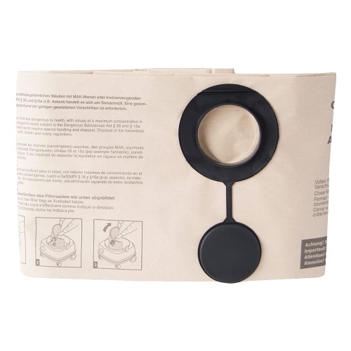 FESTOOL TWO-PLY FILTER BAG FIS-SR 150 /5 488460