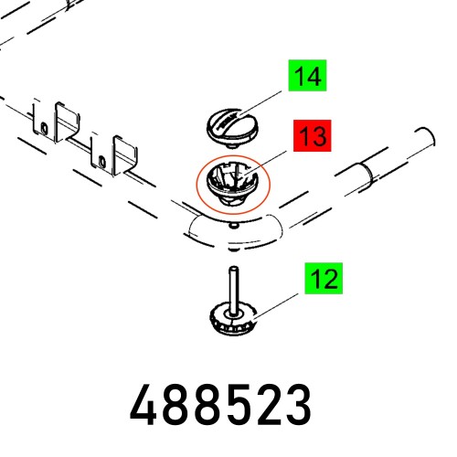 HANDLE DOWN CS 70 EB