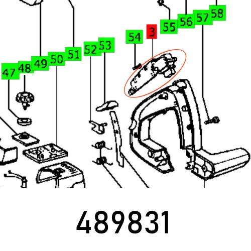 SWITCH CARD ATF 55 EB