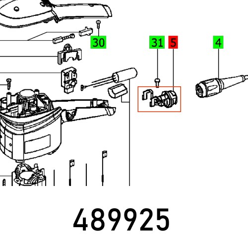 SOCKET HOUSING LS 130 EQ VOLLST.