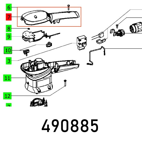 HOUSING COVER ES 150/5 E
