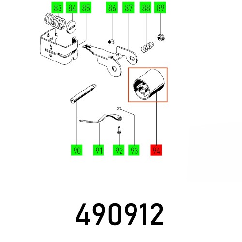 ADJUSTING ROLL ET-TEIL BS 75