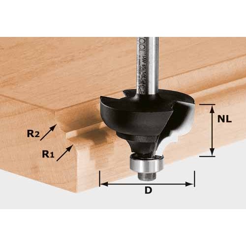 FESTOOL MULTI-PROFILE CUTTER HW S8 D36,7/R6/R6 491031