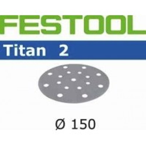 FESTOOL SANDING DISCS STF D150/16 P220 TI2/100 TITAN 2 496636