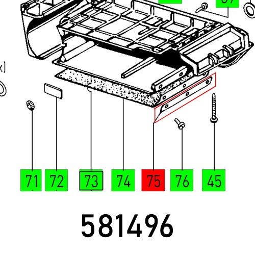 CLAMPING STRIP BS 105