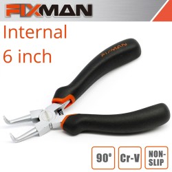 FIXMAN INTERNAL CIRCLIP PLIERS 6"/145MM X 90 DEG
