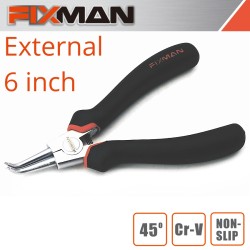 FIXMAN EXTERNAL CIRCLIP PLIERS 6"/145MM X 45 DEG