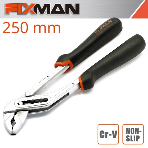 FIXMAN WATER PUMP PLIERS 10"/250MM FIXMAN WATER PUMP PLIERS 10"/250MM