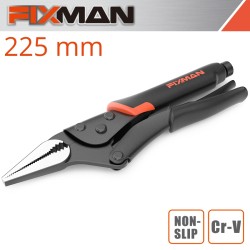 FIXMAN  LONG NOSE LOCK GRIP PLIERS 9"/225MM