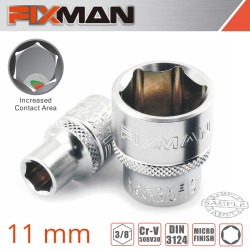 FIXMAN 3/8" DRIVE HEX SOCKET 11MM
