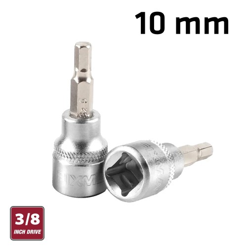 FIXMAN 3/8" DR.BIT SOCKET 10MM HEX ALLEN H10 FIXMAN 3/8" DR.BIT SOCKET 10MM HEX ALLEN H10