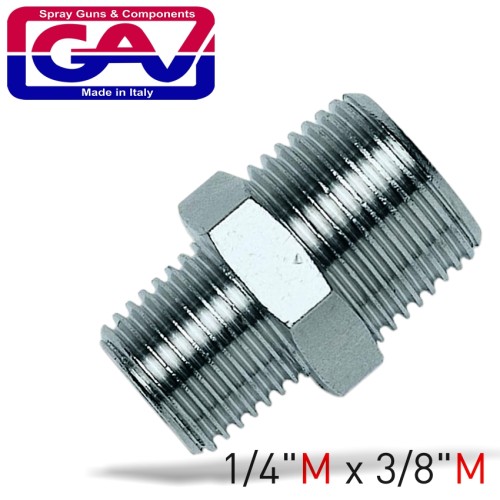 TAPER REDUCER NIPPLE 1/4 X 3/8 M/M TAPER REDUCER NIPPLE 1/4 X 3/8 M/M