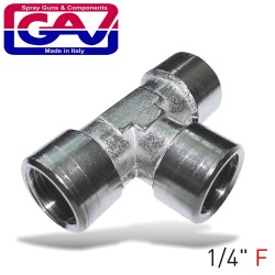 T CONNECTOR 1/4"FFF