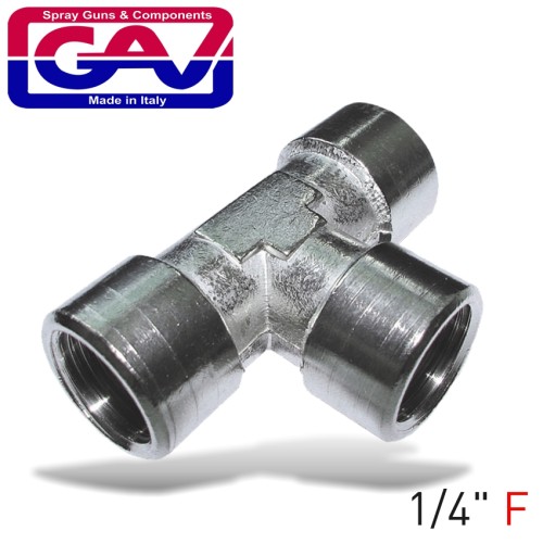 T CONNECTOR 1/4"FFF T CONNECTOR 1/4"FFF